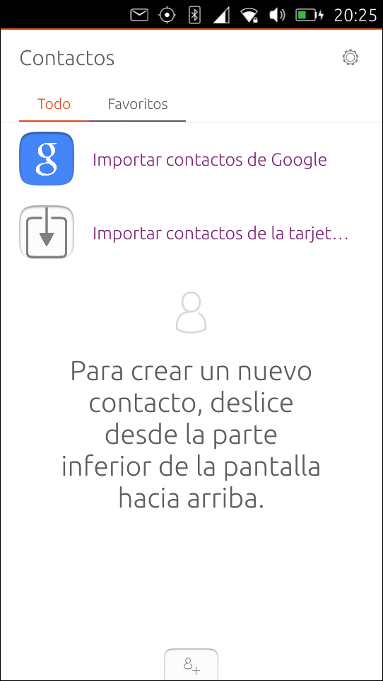 Contacts Application