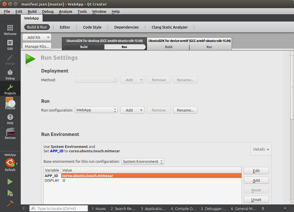 Web App - Desktop