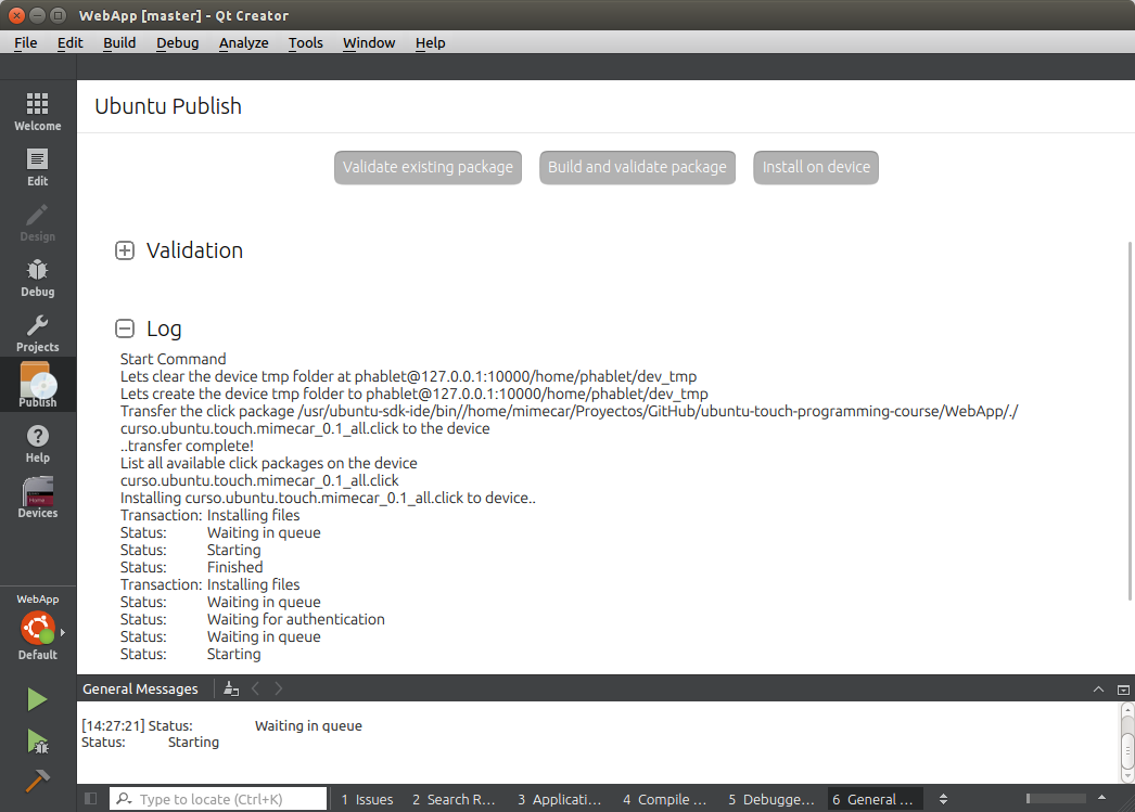 Click Install