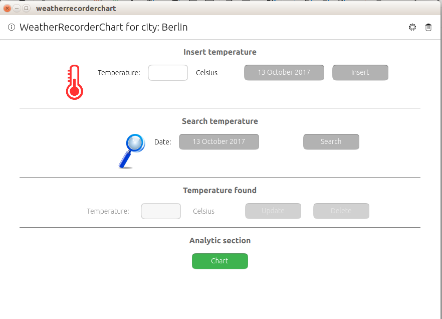 Weather Recorder new design
